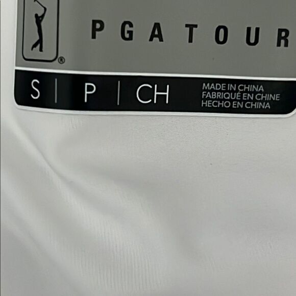 PGA Tour White and Blue-Green Patterned Mini Skirt - Picture 2 of 5